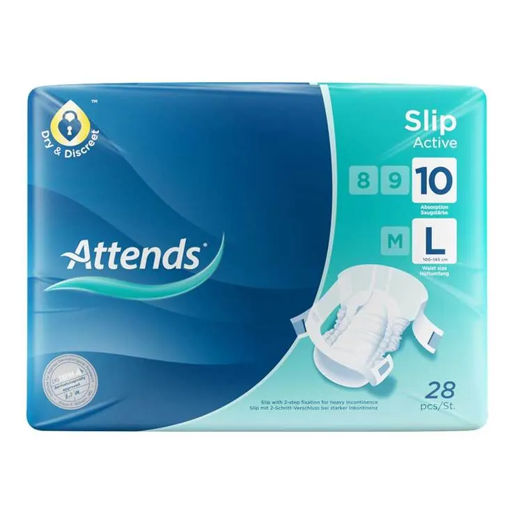 Attends Slip Active 10 large, 28 St