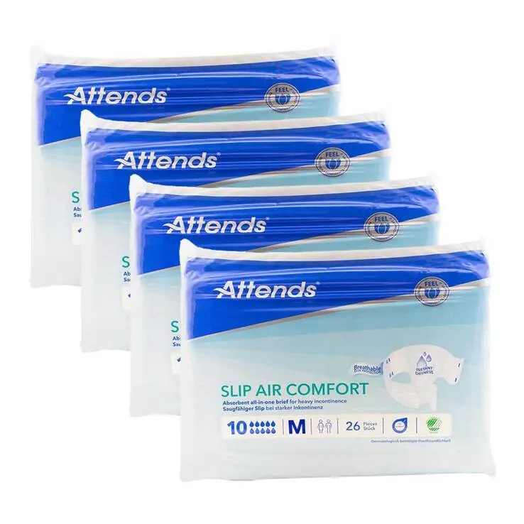 Attends Slip Air Comfort 10 M, 4X26 St