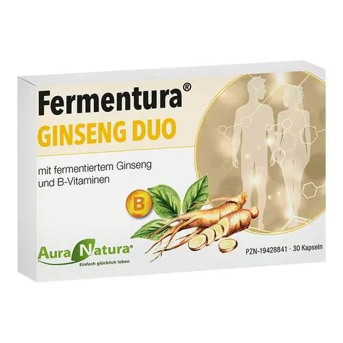 Auranatura Fermentura Ginseng Duo Kapseln, 30 St