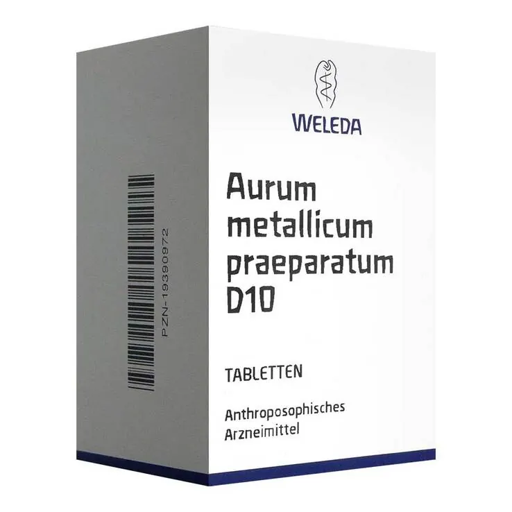 Aurum metallicum praeparatum D 10 Tabletten, 180 St
