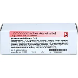 AURUMMETALLICUMD12Globuli10g