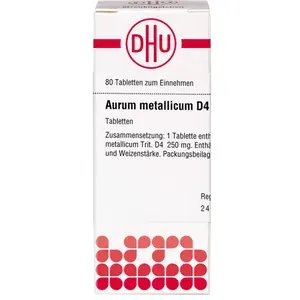 AURUMMETALLICUMD4Tabletten80St