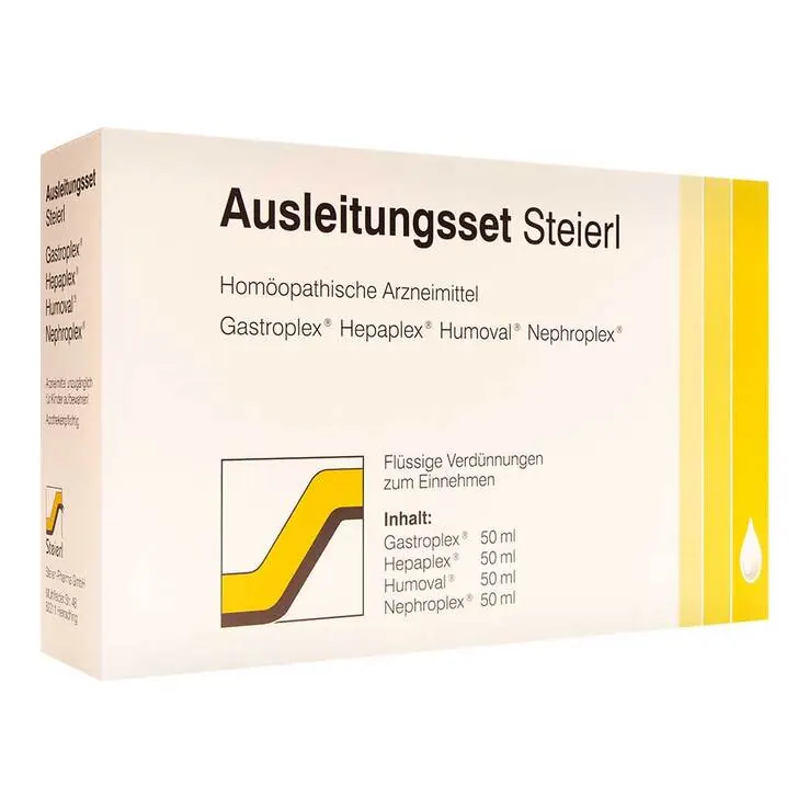 Ausleitungsset Steierl Tropfen, 4X50 ml