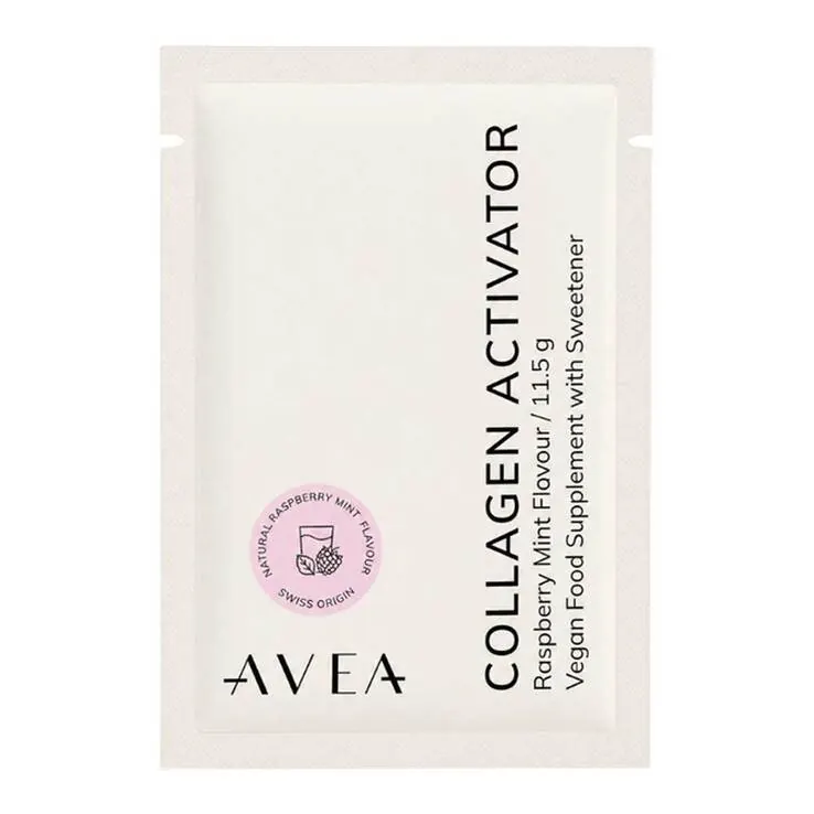Avea Collagen Activator Himbeer-Minz V2 Pulver, 30 St