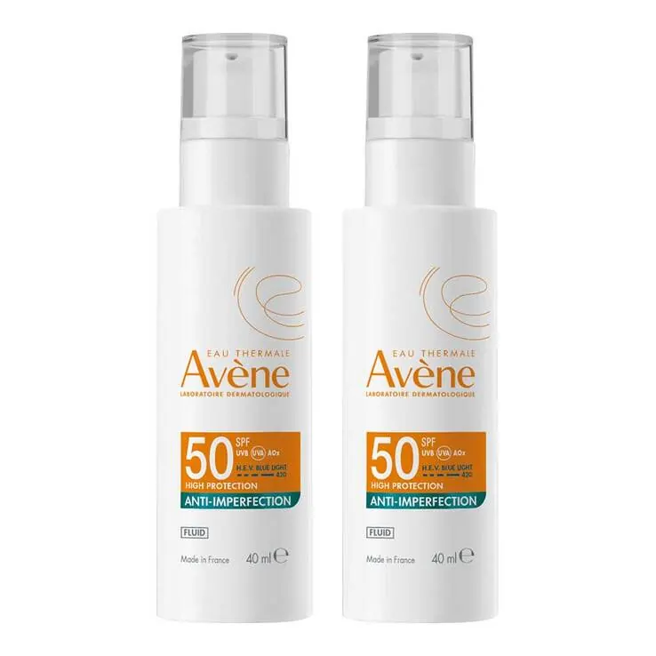 Avene Anti-Imperfection Fluid SPF 50 , 2x40 ml