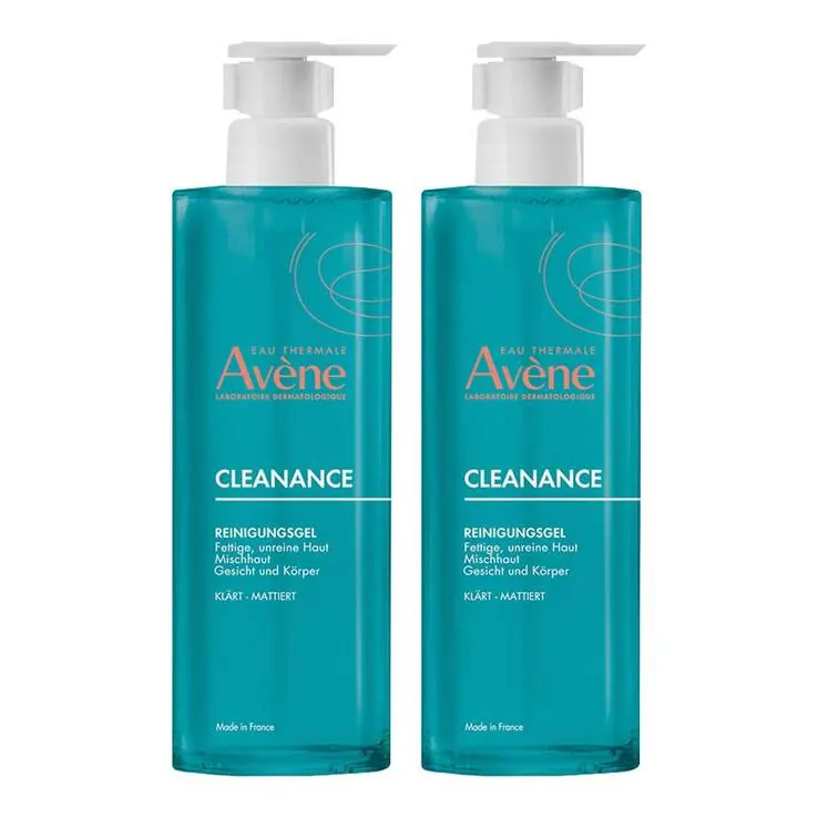Avene Cleanance Reinigungsgel, 2x400 ml