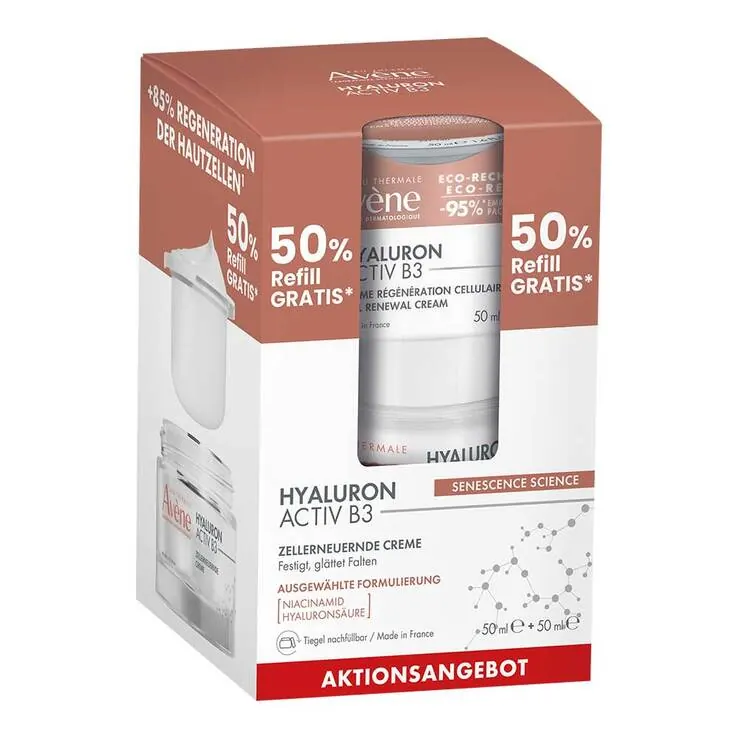 Avene Hyaluron Activ B3 Creme + Refill, 100 ml