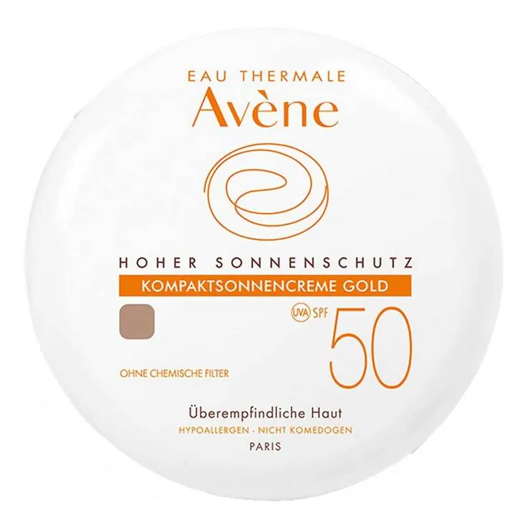 Avene Kompaktsonnencreme gold SPF 50, 10 g