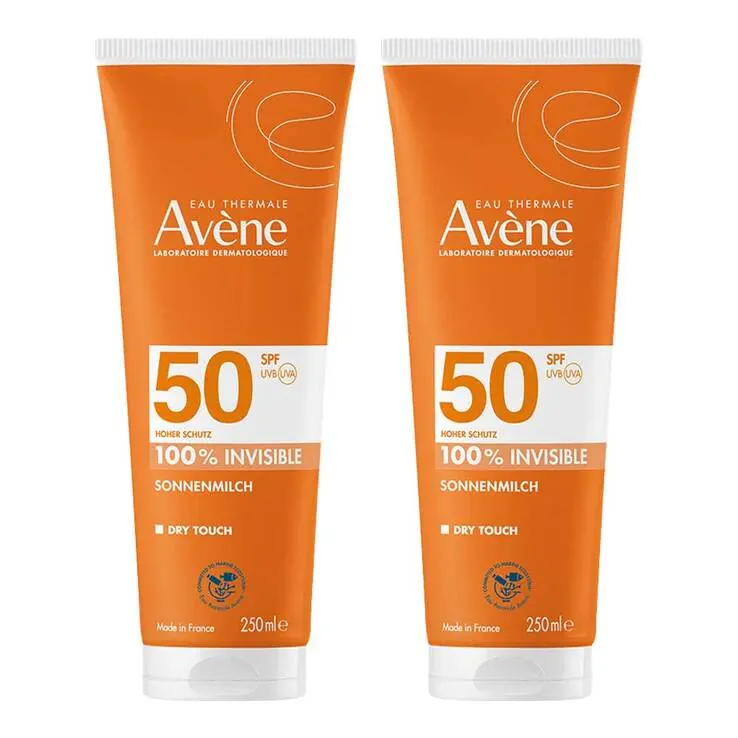 Avene Sonnenmilch SPF 50, 2X250 ml