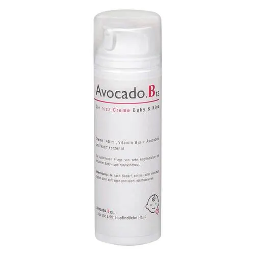 Avocado B12 Die rosa Baby & Kind Creme, 140 ml