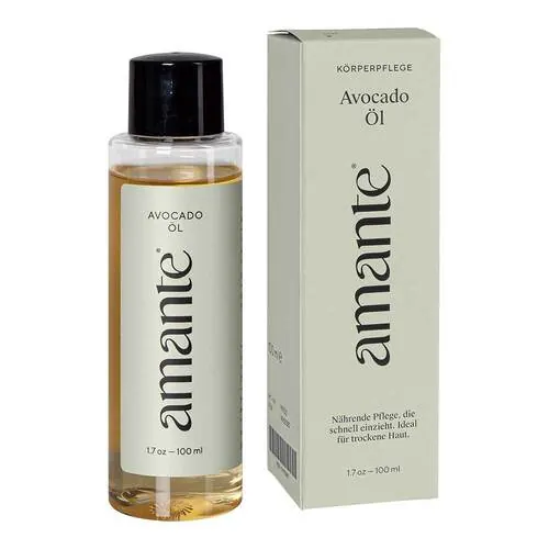 Avocadoöl 100% rein Hautpflegeöl Amante, 100 ml