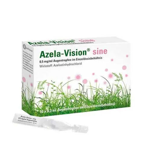 Azela-Vision sine 0,5 mg / ml Augentropfeni.Einzeldosis., 10X0.3 ml
