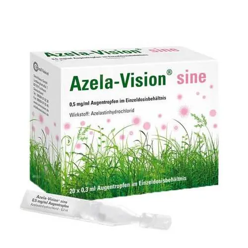 Azela-Vision sine 0,5 mg / ml Augentropfeni.Einzeldosis., 20X0.3 ml