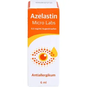 AZELASTINMicroLabs0,5mg/mlAugentropfen6ml