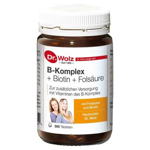 B-Komplex + Biotin+Folsäure Tabletten, 300 St