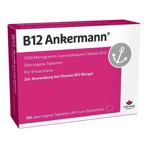 B12 Ankermann überzogene Tabletten, 100 St