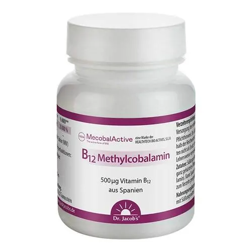 B12 Methylcobalamin Dr.Jacob's Lutschtabletten, 60 St