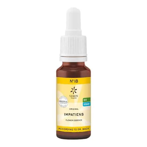 Bachblüten No.18 Impatiens Bio, 20 ml