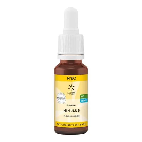 Bachblüten No.20 Mimulus Bio, 20 ml