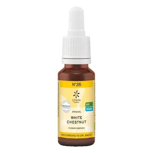 Bachblüten No.35 White Chestnut Bio, 20 ml