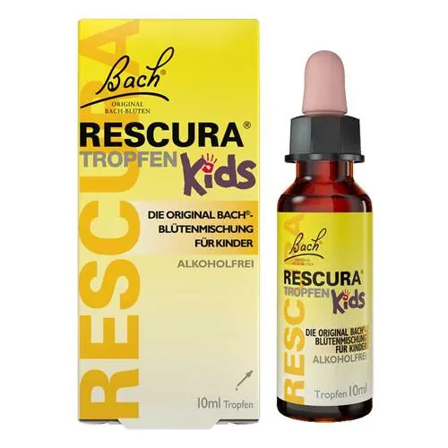 BACHBLÜTEN Original Rescura Kids Tro.alkoholfrei, 10 ml