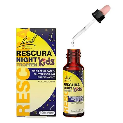 Bachblüten Original Rescura Night Kids Tro.alk.frei , 10 ml