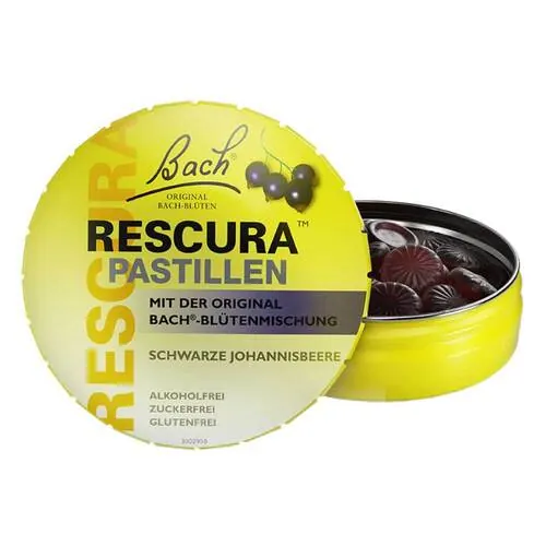 Bachblüten Original Rescura Past.schwarz Johannisb., 50 g