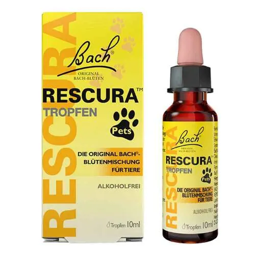 Bachblüten Original Rescura Pets Tro.alk.frei vet. (für Tiere), 10 ml