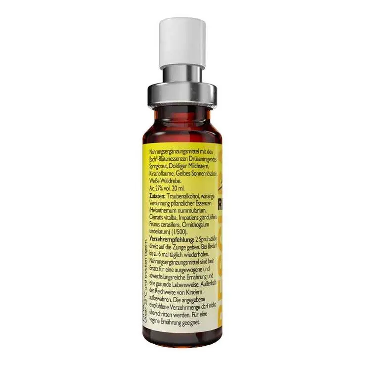 Bachblüten Original Rescura Spray mit Alkohol, 20 ml