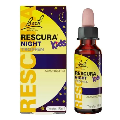 Bachblüten Rescura Night Kids Tropfen alkoholfrei, 10 ml