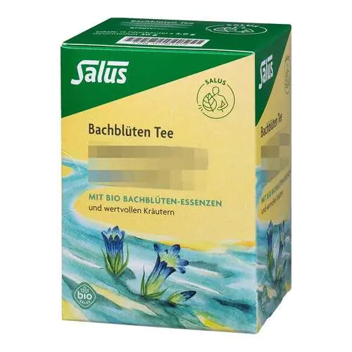 Bachblüten Tee Motivation&Zuversicht Bio Salus Fbt, 15 St