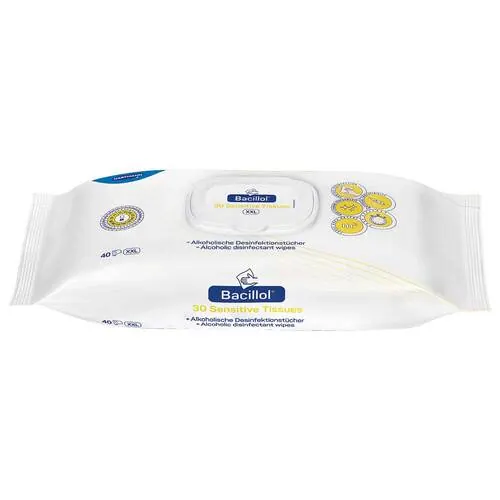 BACILLOL 30 Sensitive Tissues Flow-Pack, 40 St