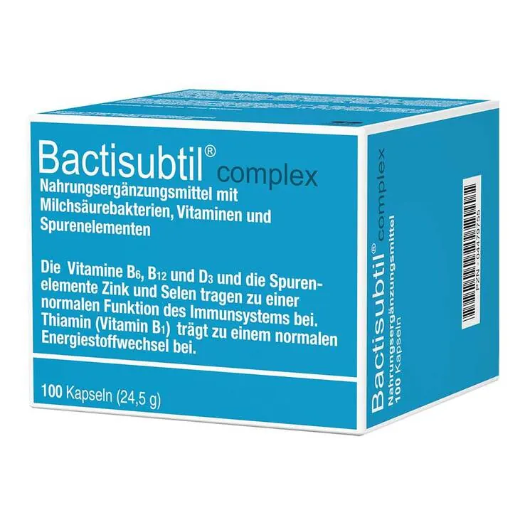 Bactisubtil Complex Kapseln, 100 St