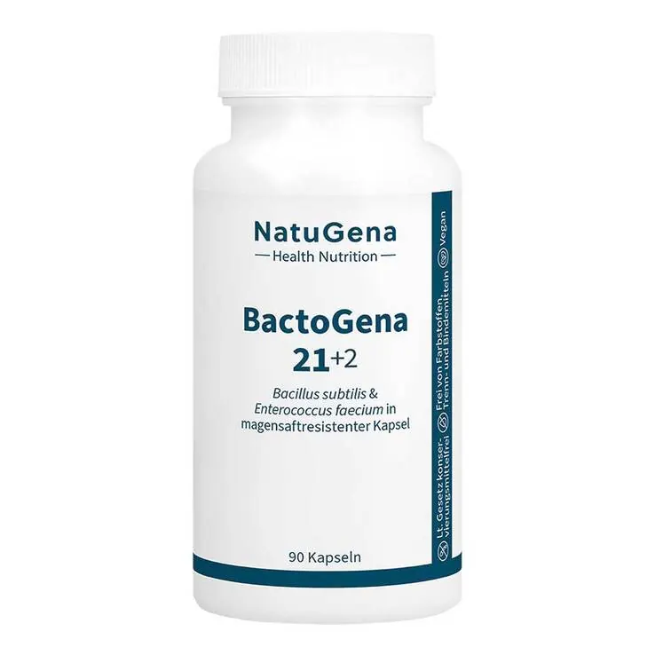 Bactogena 21 + 2 Bakterienkulturen vegan Kapseln, 90 St