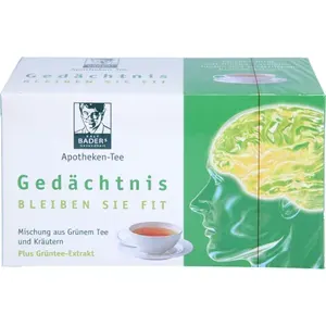 BADERSApothekenTeeGedächtnisFilterbeutel20Stück