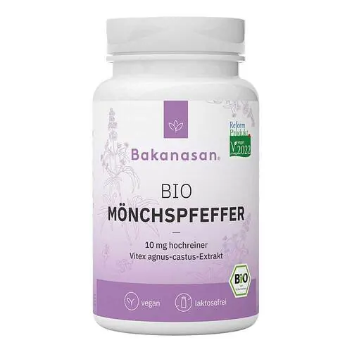 Bakanasan Bio Mönchspfeffer Kapseln, 60 St