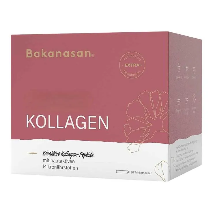 Bakanasan Kollagen Trinkampullen, 30X25 ml