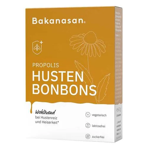 BAKANASAN Propolis Hustenbonbons, 24 St