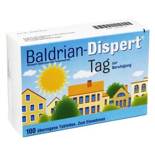 Baldrian Dispert Tag überzogene Tabletten, 100 St