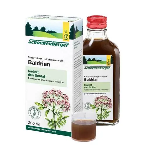 Baldrian Heilpflanzensäfte Schoenenberger, 200 ml