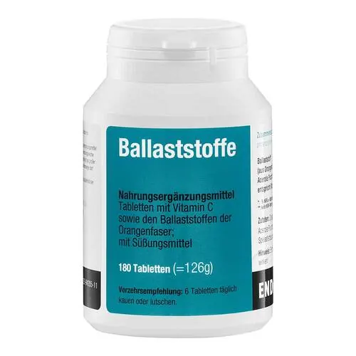 BALLASTSTOFFE Kautabletten, 180 St