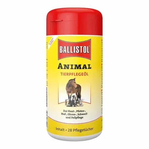 Ballistol animal Pflegetücher Spenderbox vet. (für Tiere), 28 St