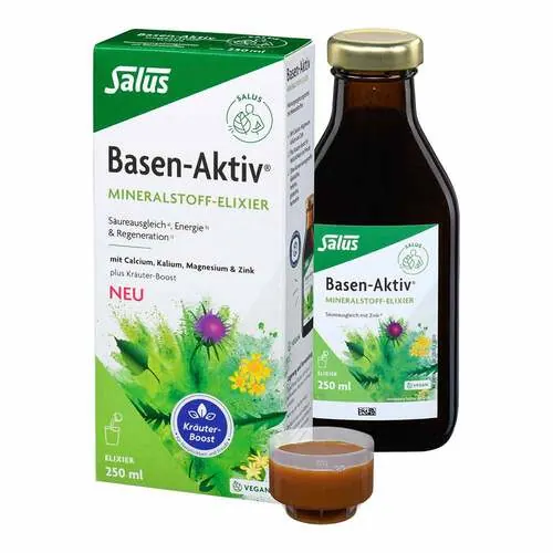 Basen Aktiv Mineralstoff-Kräuter-Elixier Salus, 250 ml