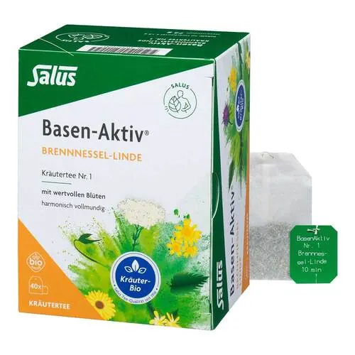Basen Aktiv Tee Nr.1 Brennnessel-Linde Bio Salus, 40 St