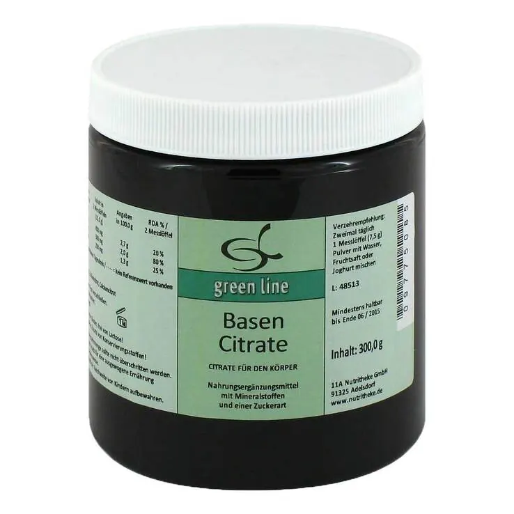 Basen Citrate Pulver, 300 g