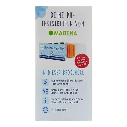 Basen Citrate Pur Teststreifen pH 5,9-7,7 n.Apot.R.Keil, 26 St