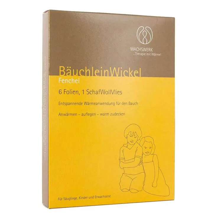Bäuchlein Wickel Fenchel 2% Wachswerk, 6 St