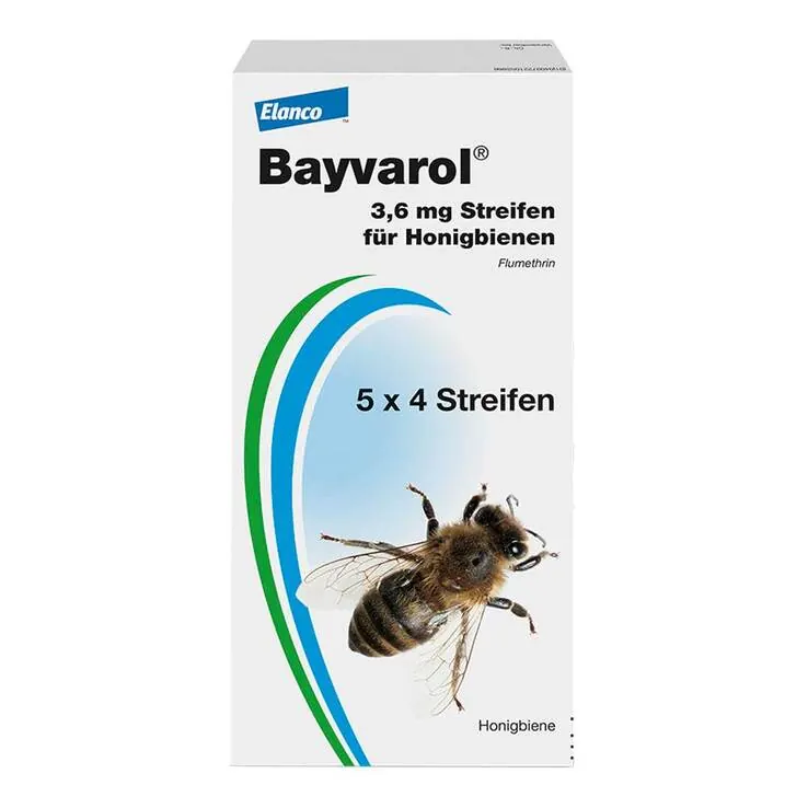 Bayvarol® Streifen für Honigbienen, 5X4 St