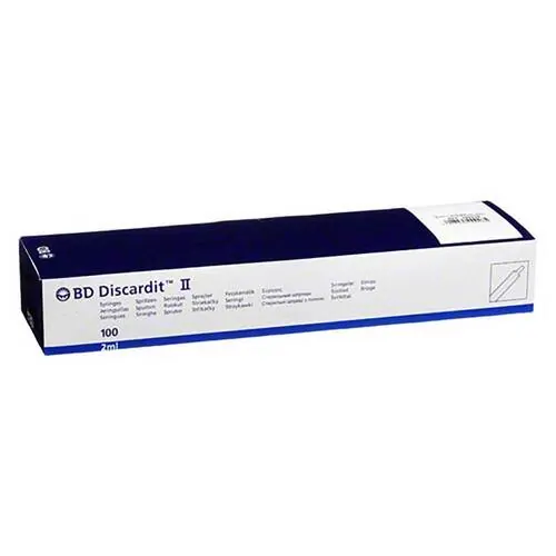 BD Discardit II Spritze 2 ml, 100X2 ml