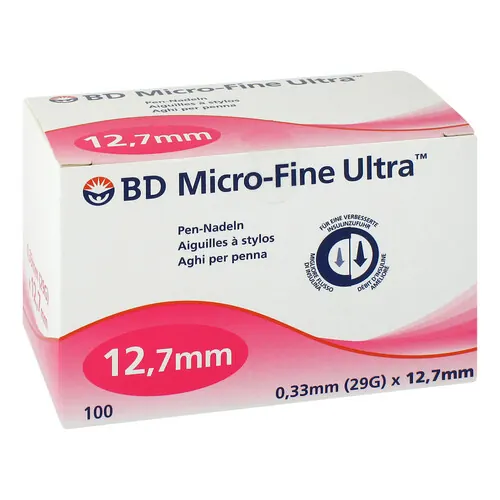 BD Micro-Fine + Pen-Nadeln 0,33x12,7 mm 29 G, 100 St